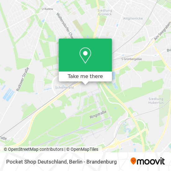 Pocket Shop Deutschland map