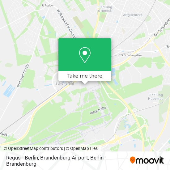 Regus - Berlin, Brandenburg Airport map