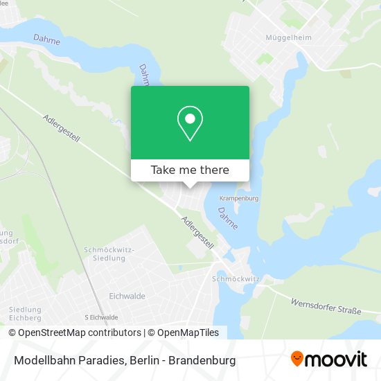 Modellbahn Paradies map