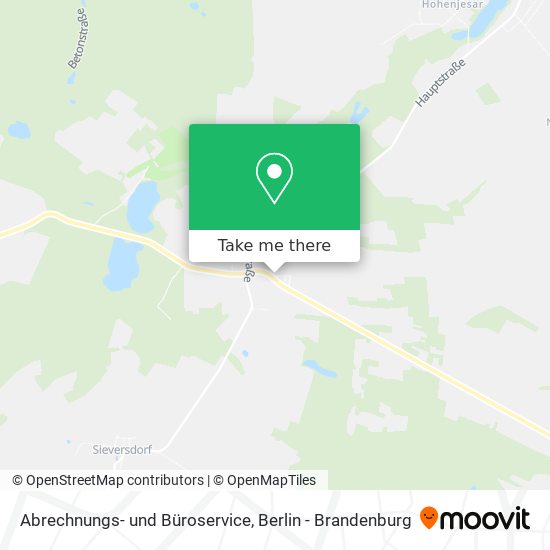 Abrechnungs- und Büroservice map