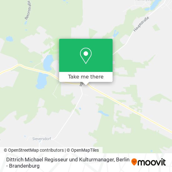 Dittrich Michael Regisseur und Kulturmanager map
