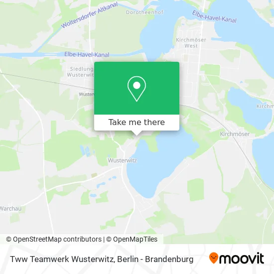 Карта Tww Teamwerk Wusterwitz