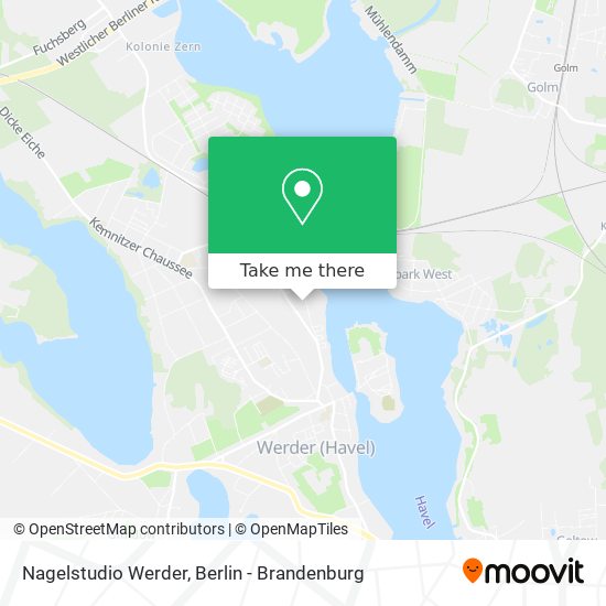 Nagelstudio Werder map