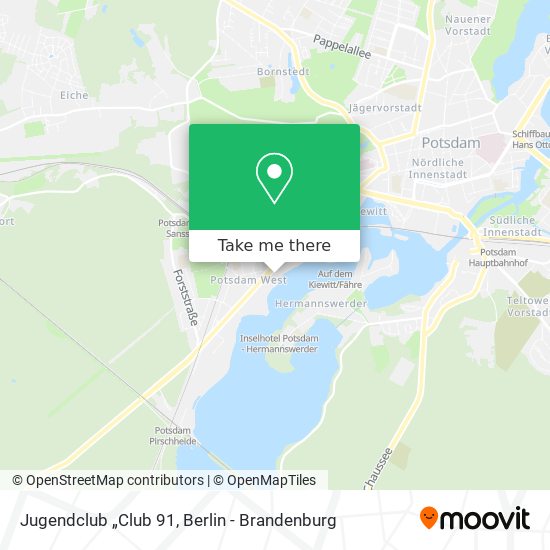 Jugendclub „Club 91 map