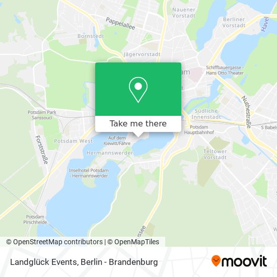 Landglück Events map