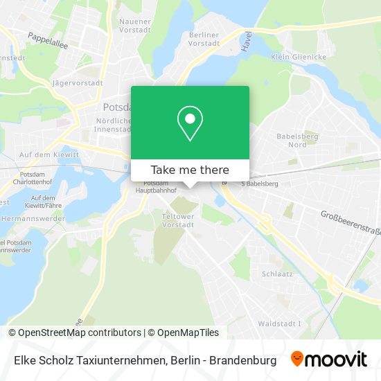Карта Elke Scholz Taxiunternehmen
