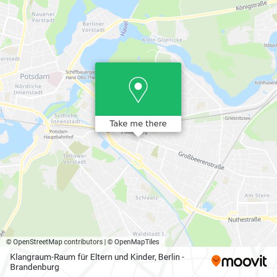 Klangraum-Raum für Eltern und Kinder map