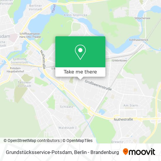 Grundstücksservice-Potsdam map