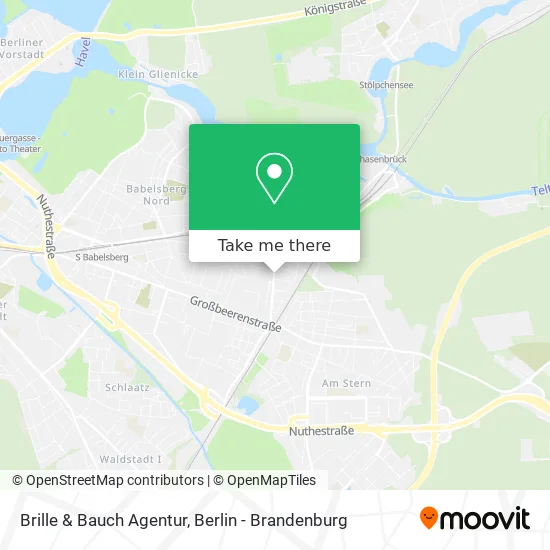 Brille & Bauch Agentur map