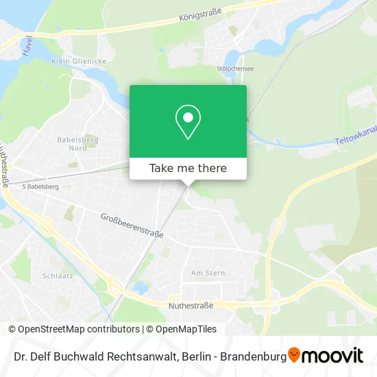 Карта Dr. Delf Buchwald Rechtsanwalt