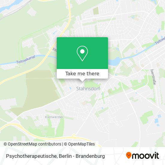 Psychotherapeutische map