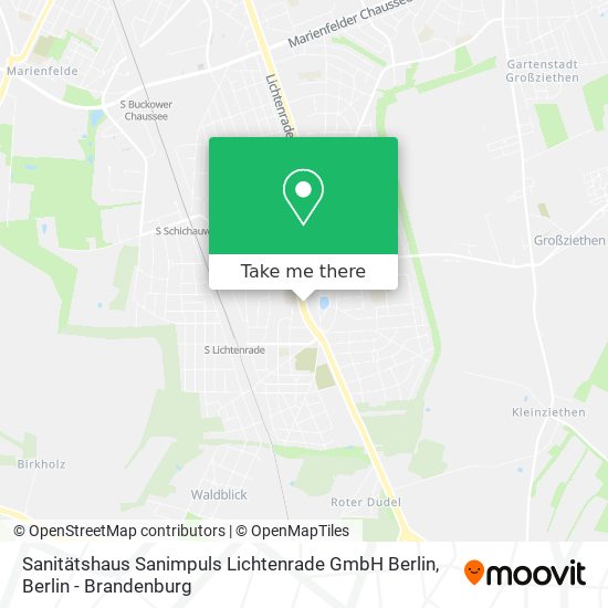 Sanitätshaus Sanimpuls Lichtenrade GmbH Berlin map