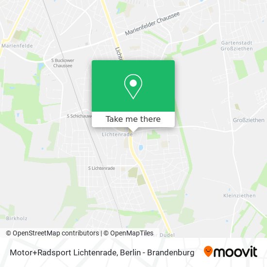 Motor+Radsport Lichtenrade map