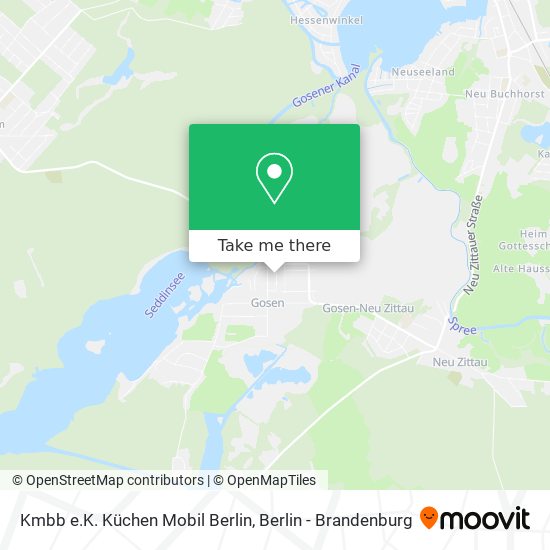 Карта Kmbb e.K. Küchen Mobil Berlin