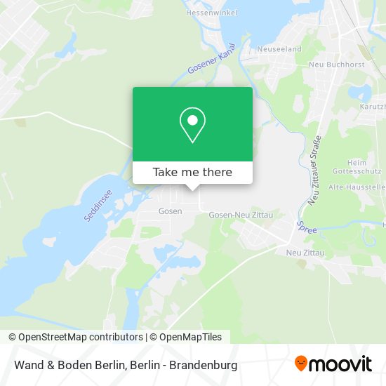 Карта Wand & Boden Berlin