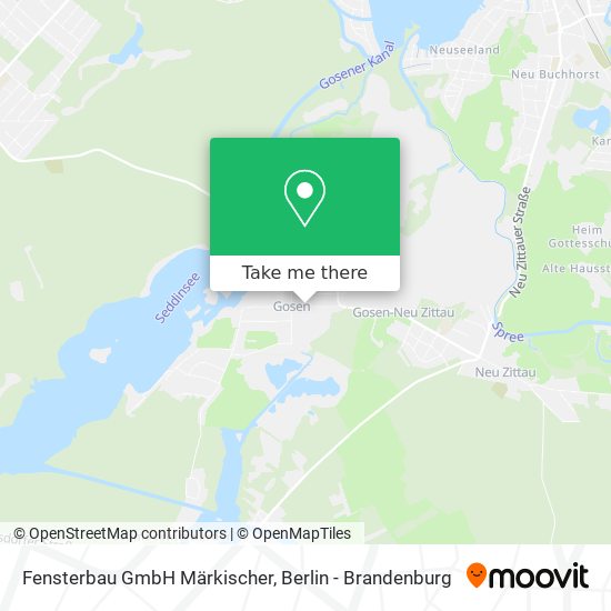 Fensterbau GmbH Märkischer map