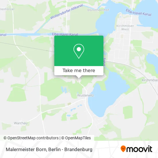 Карта Malermeister Born