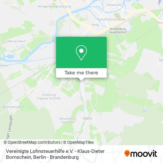 Vereinigte Lohnsteuerhilfe e.V. - Klaus-Dieter Bornschein map