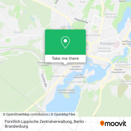 Fürstlich Lippische Zentralverwaltung map