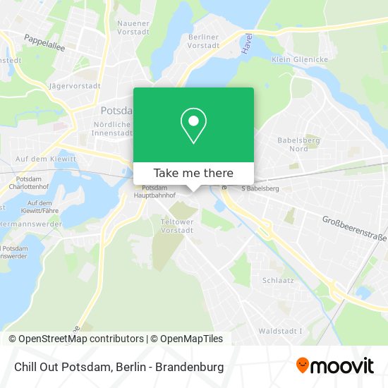 Chill Out Potsdam map