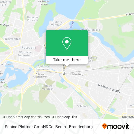 Sabine Plattner GmbH&Co map