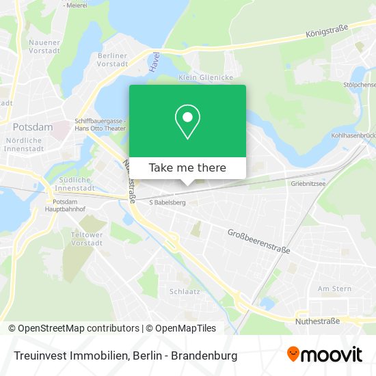 Treuinvest Immobilien map