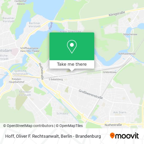 Hoff, Oliver F. Rechtsanwalt map