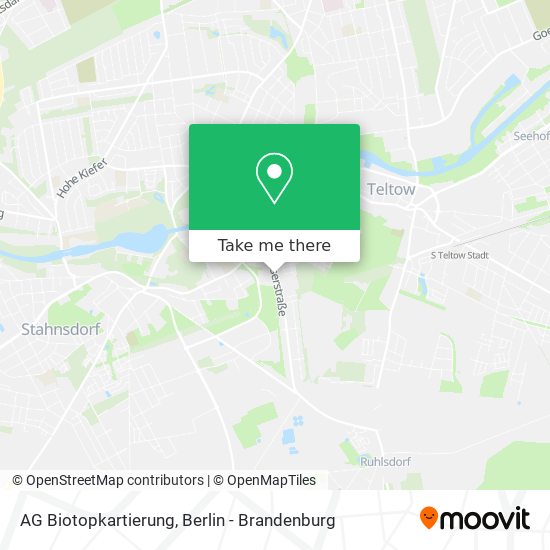 AG Biotopkartierung map