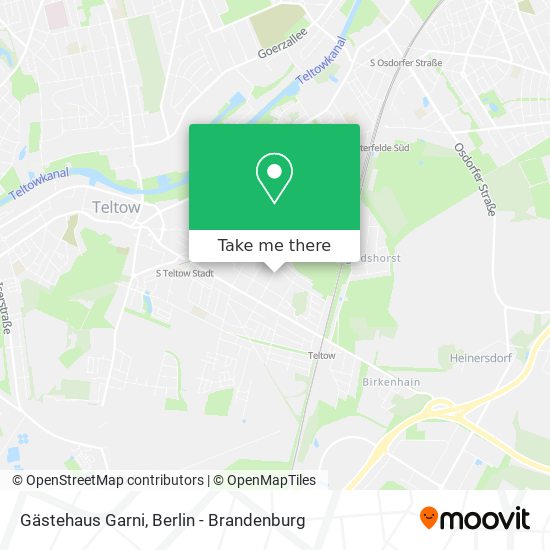 Gästehaus Garni map