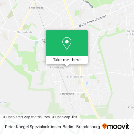 Peter Koegel Spezialauktionen map