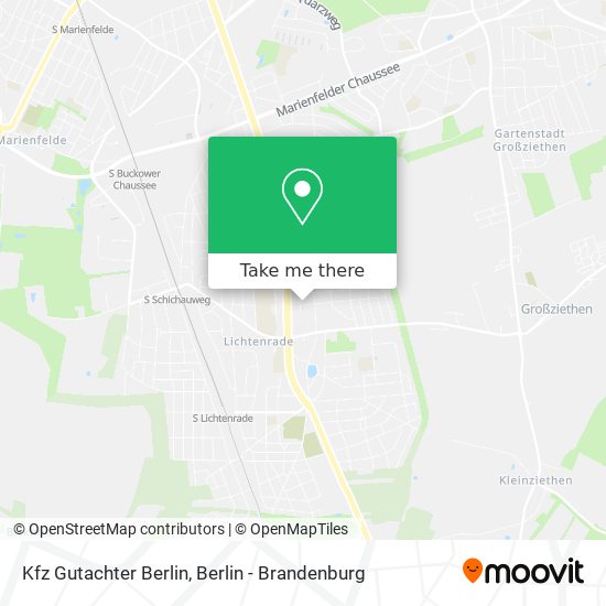 Kfz Gutachter Berlin map