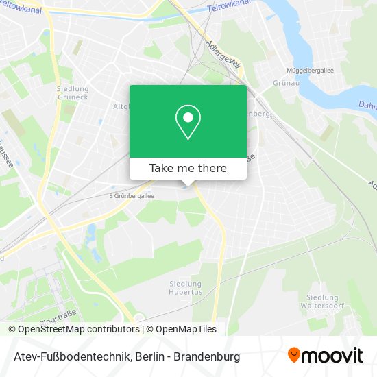 Atev-Fußbodentechnik map