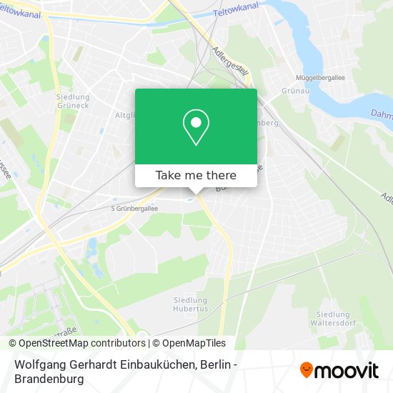 Wolfgang Gerhardt Einbauküchen map