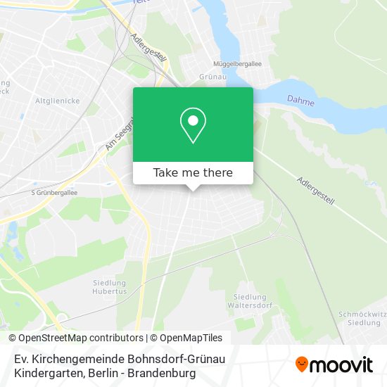 Ev. Kirchengemeinde Bohnsdorf-Grünau Kindergarten map