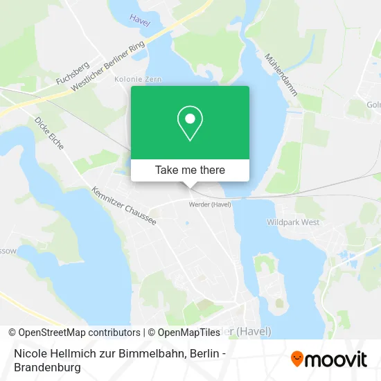 Карта Nicole Hellmich zur Bimmelbahn