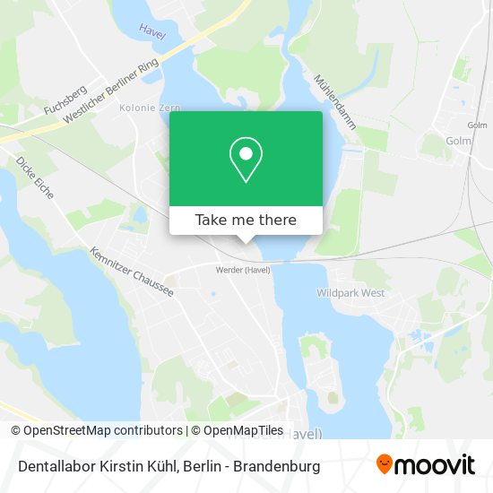 Dentallabor Kirstin Kühl map