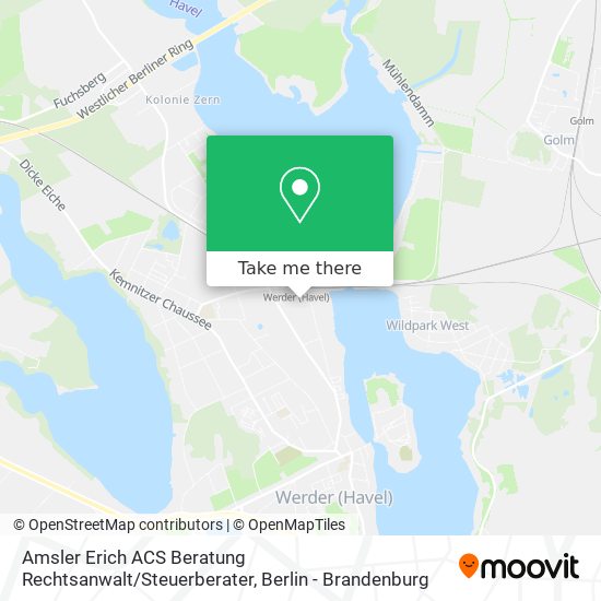 Amsler Erich ACS Beratung Rechtsanwalt / Steuerberater map