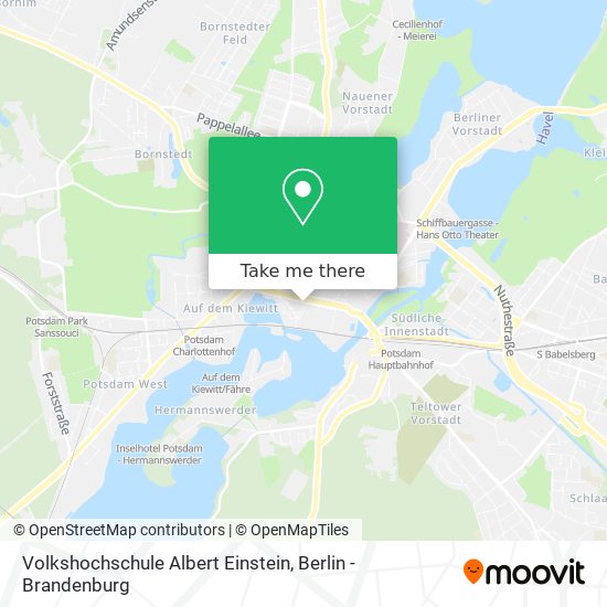 Volkshochschule Albert Einstein map