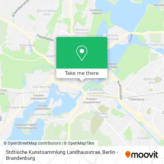 Карта Stdtische Kunstsammlung Landhausstrae