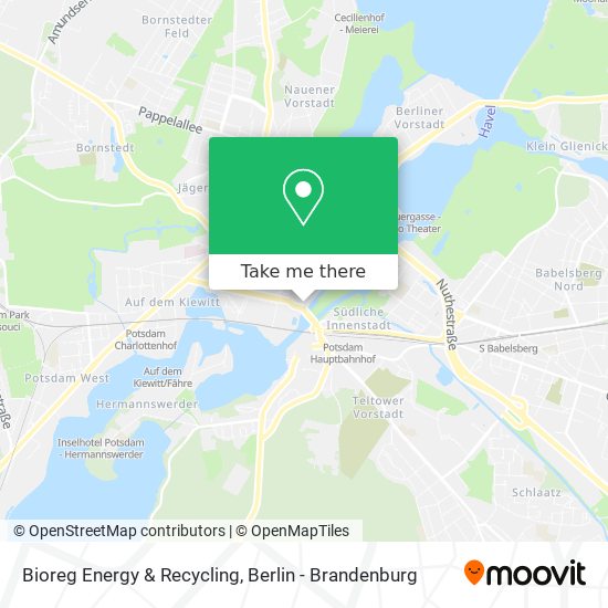 Bioreg Energy & Recycling map