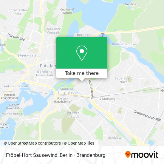 Карта Fröbel-Hort Sausewind