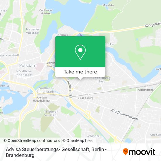 Карта Advisa Steuerberatungs- Gesellschaft