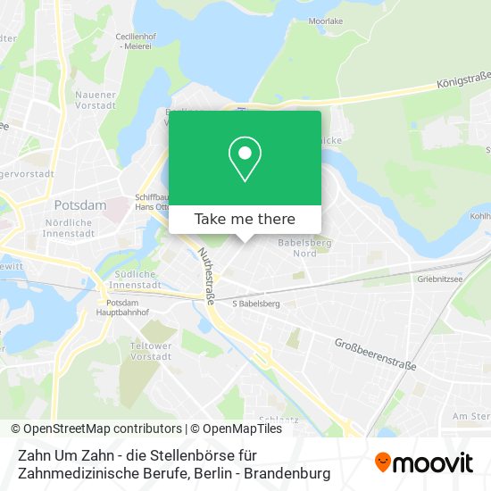 Zahn Um Zahn - die Stellenbörse für Zahnmedizinische Berufe map