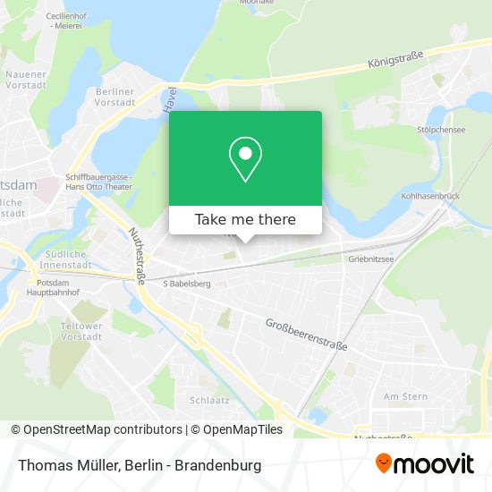 Карта Thomas Müller