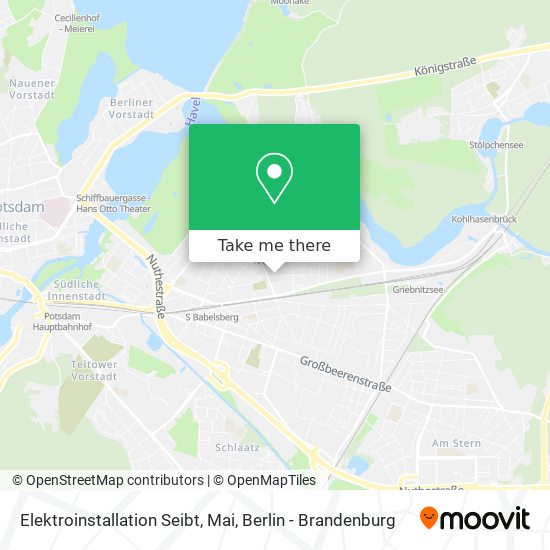 Elektroinstallation Seibt, Mai map