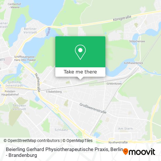 Beierling Gerhard Physiotherapeutische Praxis map