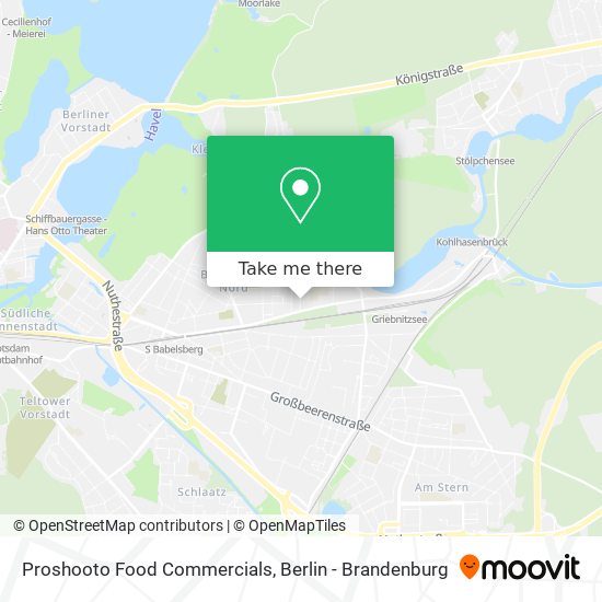 Proshooto Food Commercials map
