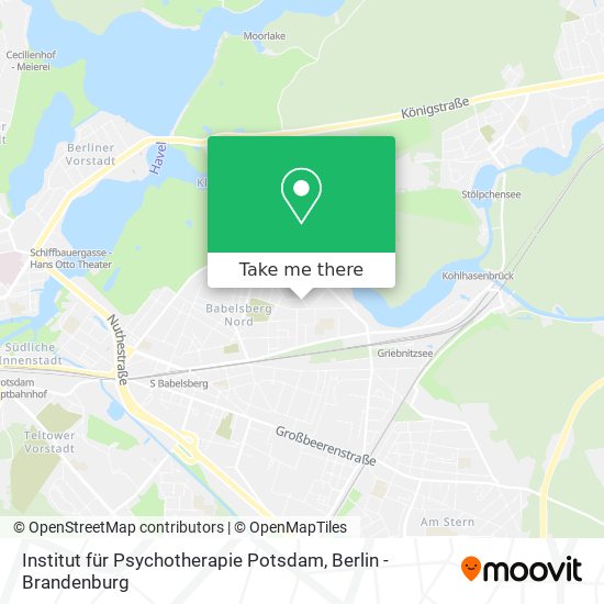 Institut für Psychotherapie Potsdam map