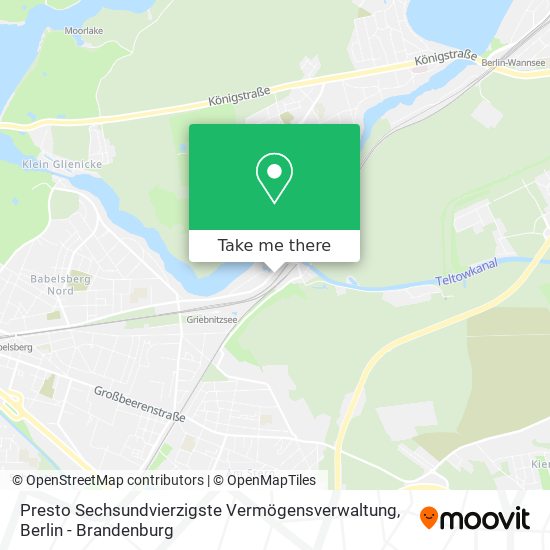 Presto Sechsundvierzigste Vermögensverwaltung map