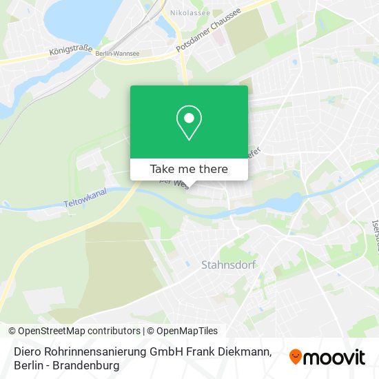 Карта Diero Rohrinnensanierung GmbH Frank Diekmann